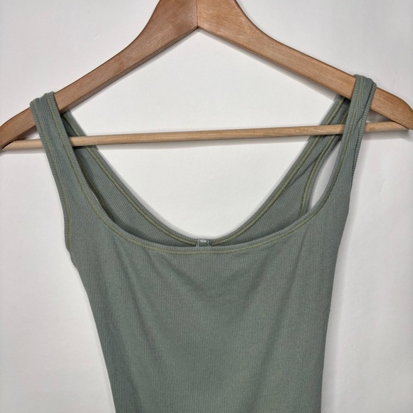 Skims Cotton Rib Tank Thong Bodysuit Small - Picture 5 of 11